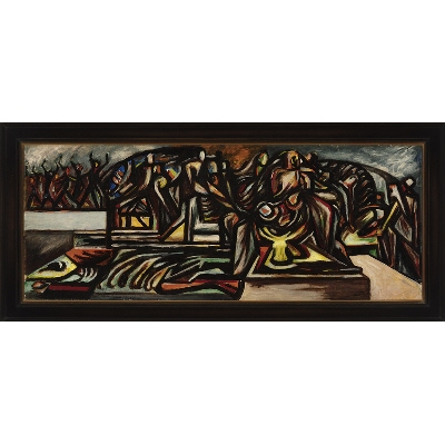 Untitled (Composition with Ritual Scene)