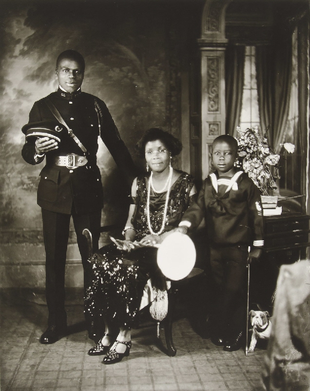 Garveyite Family, Harlem, from the James VanDerZee: Eighteen Photographs portfolio