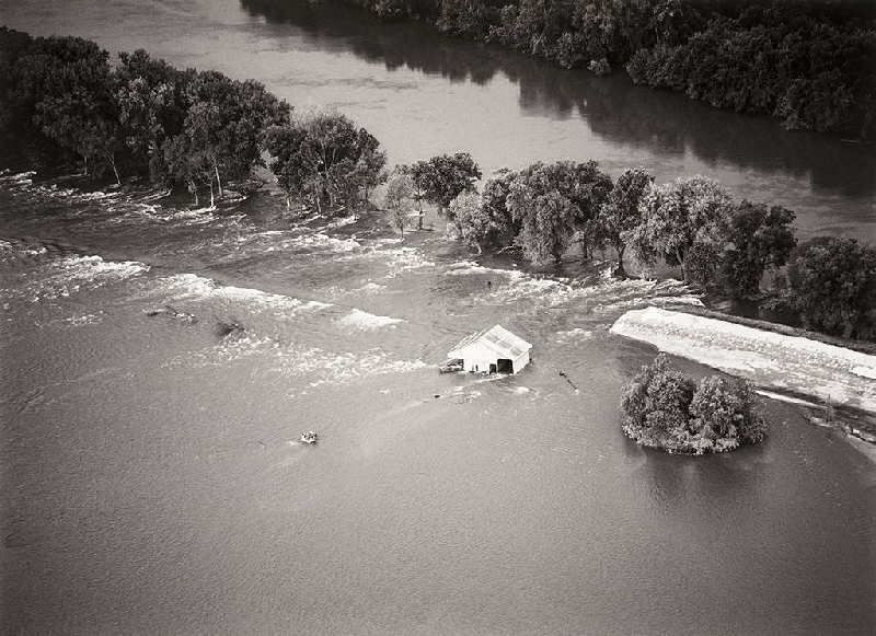 Levee Break, Quincy, Illinois, Mississippi River Flood, August 27, 1993, from The River's Green Margins series