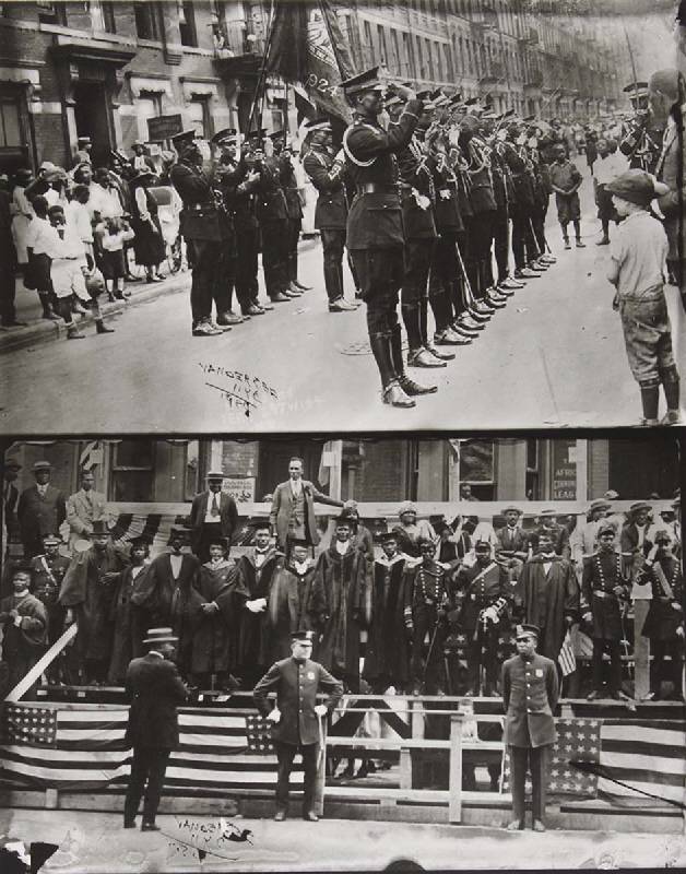 Marcus Garvey and Garvey Militia, Harlem, from the James VanDerZee: Eighteen Photographs portfolio