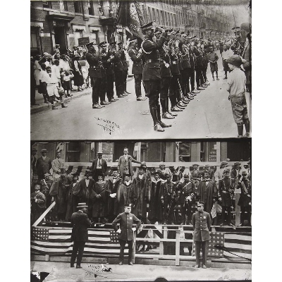 Marcus Garvey and Garvey Militia, Harlem, from the James VanDerZee: Eighteen Photographs portfolio