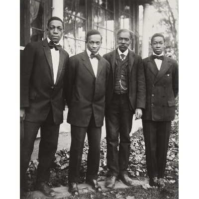 The VanDerZee Men, Lenox, Massachusetts, from the James VanDerZee: Eighteen Photographs portfolio